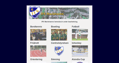 Desktop Screenshot of ifkmariehamn.com